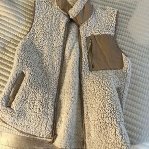 Abercrombie and Fitch Sherpa Vest